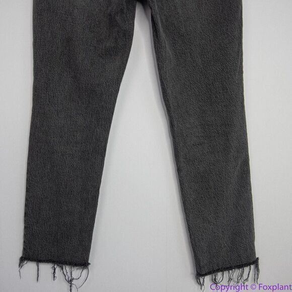 Madewell Perfect Vintage Jean in Cosner Wash: Knee-Rip Edition, women's size 27 - Picture 10 of 15